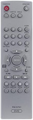 Perfascin RM-D761 Substituição de controle remoto ajuste para Pioneer DVD Player DV-250 DV-251 DV-260 DV-263 DV-270 DV-464 DV-2650