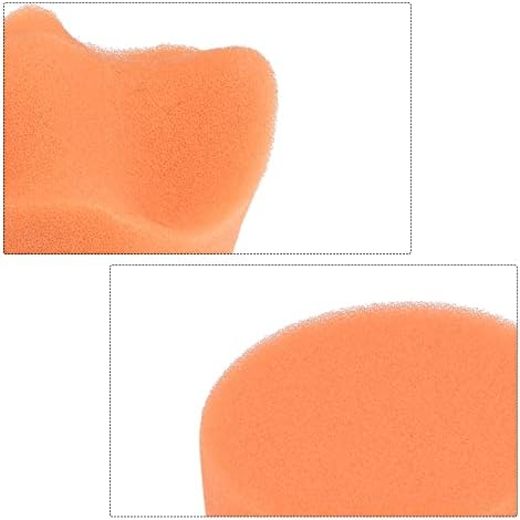 UXCELL GLACH CACO E KIT POLITO DE POLITO DE LOOP, 2 Ondas planas de lã de lã de lã de lã de lã de lã laranja laranja