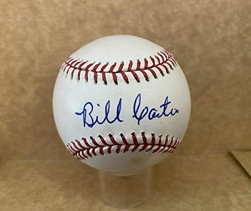 Bill Castro Yankees/Brewers assinou autografado M.L. Beisebol com coa