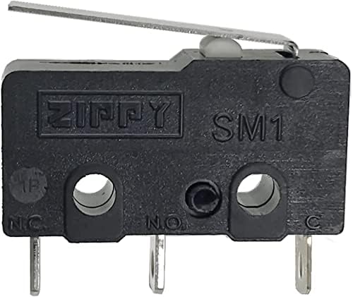 Micro comutadores 5 PCs 19,8mm Micro -Switch Small No NC 3 pino PCB Terminal SPDT 6A 125V 250V Ação rápida da alavanca