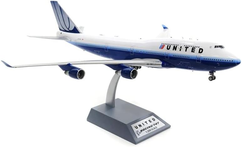 Airlines United de bordo 200 para a Boeing 747-400 N171ua com Stand Limited Edition 1/200 Diecast Aircraft Model