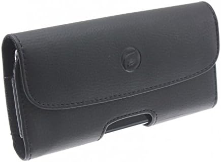 Caixa de cinto de couro tampa do coldre de couro bolsa Carregar protetor compatível com telefone Razer - Telefone 2