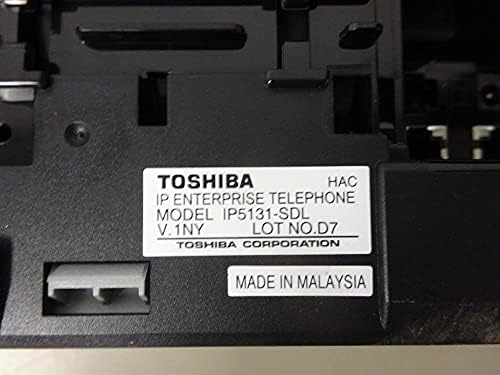 Toshiba Cix IP5131-SDL Backlit auto-rotativo Gigabit VoIP Telefone