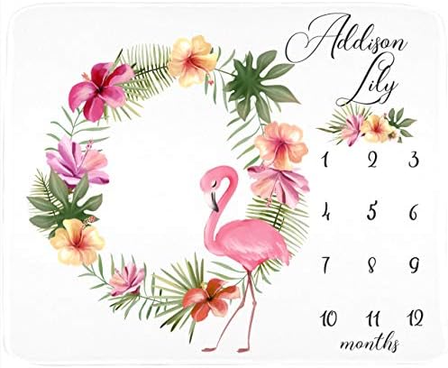 Coroa de flamingo tropical - marcetor de marco, meninas - design tropical boho