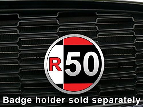 Reflexão Artística R50 - Crachá de Grill Magnetic para 1ª Gen Mini Cooper Hatchback 2002-2006