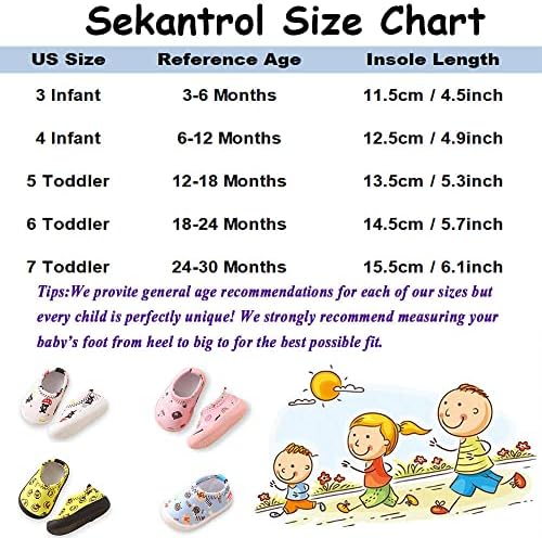 Sekantrol unissex meninos meninas meninas primeiro sapatos walker recém-nascidos desenho animado fofo de desenho animado leve