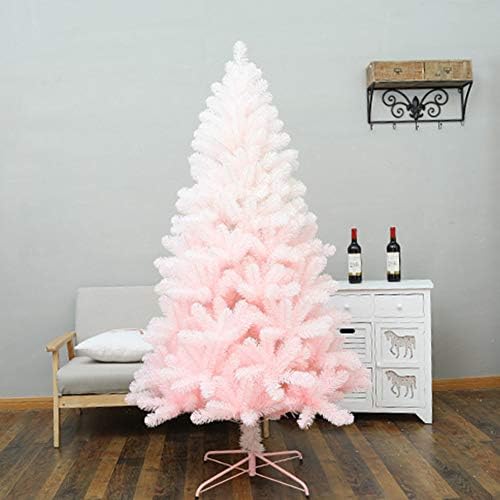 Xueliaikee rosa Árvore de Natal Artificial Pink, Gradiente de Flor de Cerejeira PVC de Pvc Eco-Friendly Gradiente de Árvore Full Tree
