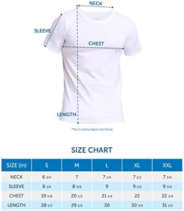 Comfneat Men's 6-Pack Invisible Gollar Gollar Subshirts 100 % de algodão com algodão, camisetas de pescoço de algodão