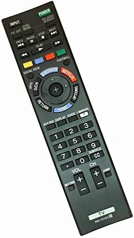Substituição para Sony RM-YD103 Smart TV Remote Control