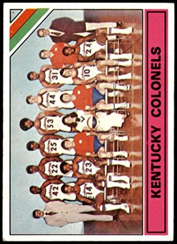 1975 TOPPS 323 Kentucky Coneclonels VG+ Colonéis