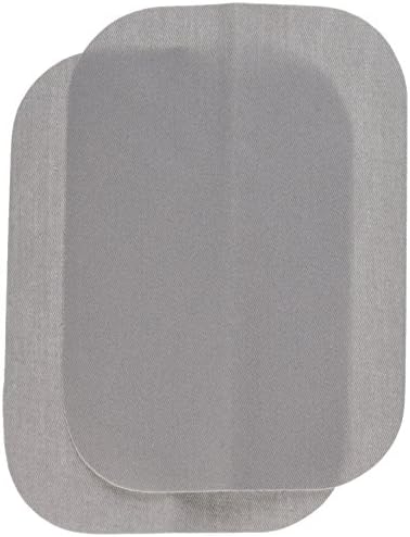 WRIGHTS BDX230-008.45 Patches de ferro-on-on-on-on-to-on 5 x7 2/pkg-luz cinza