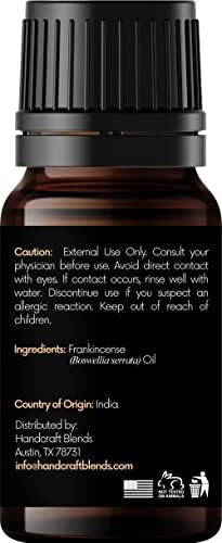Óleo essencial para incenso manual - puro e natural - óleo essencial terapêutico premium para difusor e aromaterapia -