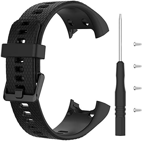 Compatível com Garmin VivoSmart HR Watch Bands Mulheres Men, Acessórios de pulseiras de pulseira de bracelete de silicone