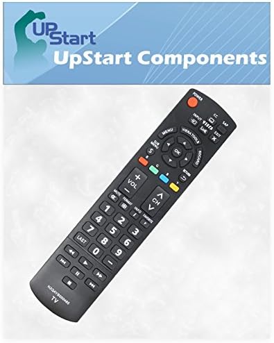Substituição TC -L42U12 HDTV Controle remoto para Panasonic TV - Compatível com N2QAYB000520 Panasonic TV Remote Control