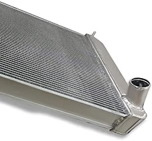 Radiator de alumínio polido fabricado com desempenho demotor 25 x 19 x 2,2 para SBC BBC Chevy GM e 16 Radiator Electric
