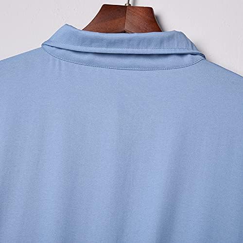 Vestido de primavera e verão géneric para mulheres 2023 cor sólida vestido de vestido solto de faixa de rua de jeans azul de