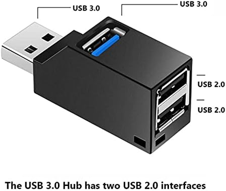 CHYSP USB 3.0 Adaptador de cubo Extender Mini Splitter Box para PC Laptop Telefone Celular High Speed ​​U Disk Reader