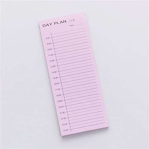 Lista de planos portáteis criativos de material escolar Notebook Notepad diário semanal lista de verificação Mês Memorando