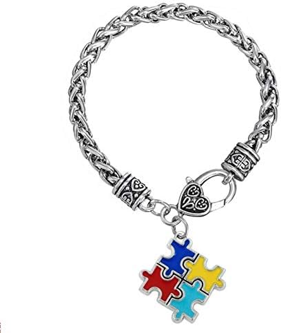 Autismo Consciência Bracelets quebra