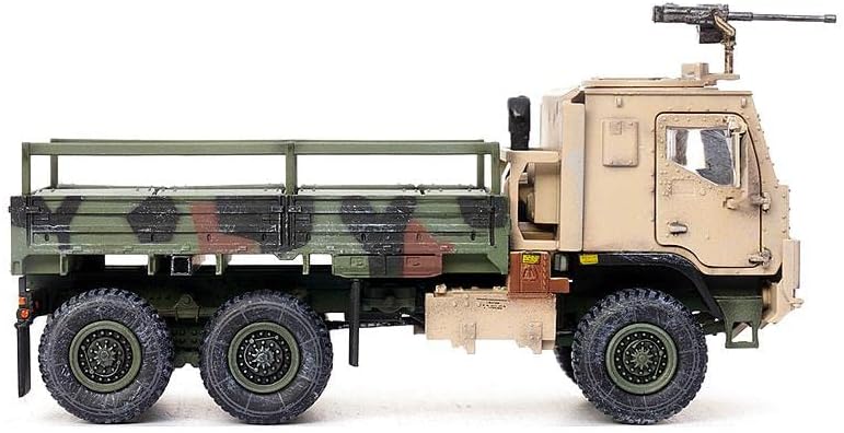 para panzerkampf US fmtv m1083 caminhão tático areia blindada cor mista 1/72 ABS Tank Modelo pré-construído