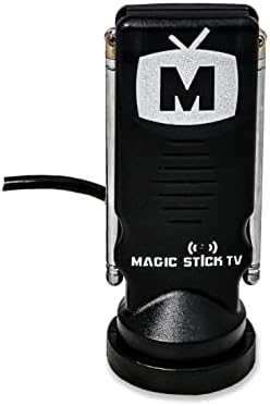 Modelo de TV MAG MAG MS-50, Antena Signal Booster para HDTV Digital 1080p HD canais, cabo de 16,5 pés, preto