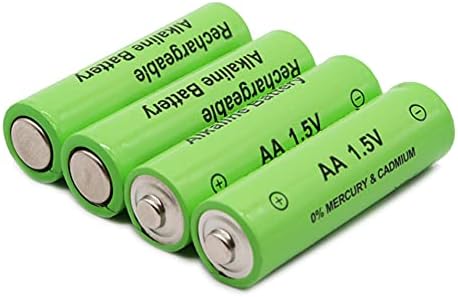 Baterias recarregáveis ​​Bateria recarregável 4000mAh 1.5V Bateria recarregável alcalina. 1.5V 12pcs
