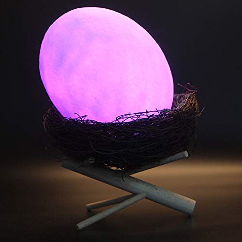 Yooce Dinosaur ovo luminária de mesa de bebê Night Light Usb portátil com 16 cores Mudança de luz