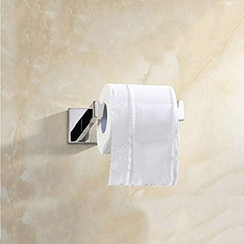 XJJZS PAPEL TOLHA TOLHA TOLETO TOLET PAPEL Suporte de aço inoxidável montado em parede de papel higiênico Rolo de papel para banheiro