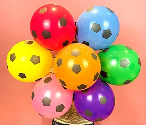 NA CENA Decoração de tema de futebol Balão ATMOSFERAÇÃO DO BALLOON COR
