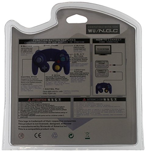 Controladores compatíveis com gamecube dois gamecube/wii