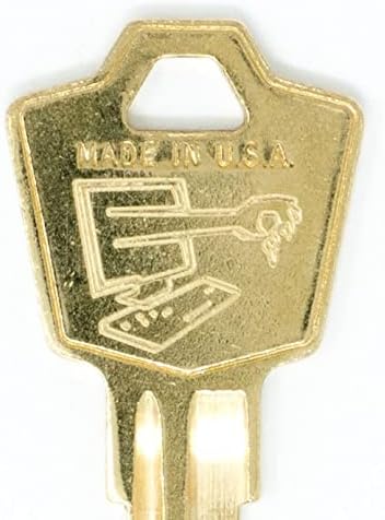 Chaves de substituição do armário de arquivo HON 114E: 2 chaves