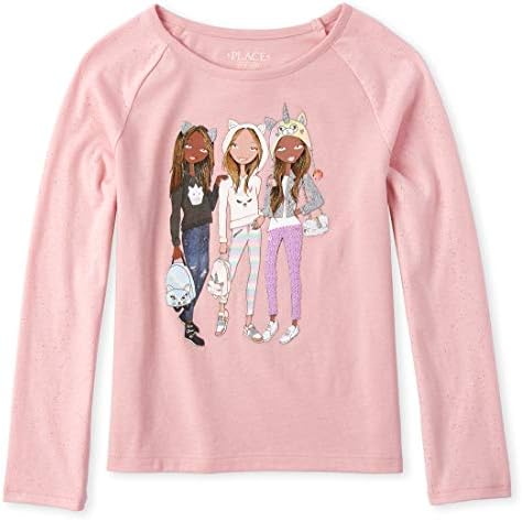 The Children's Place Girls 'Grand Graphic Tops