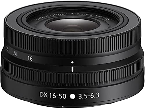 Nikon Nikkor Z DX 16-50mm f/3,5-6,3 lente VR, pacote com filtro UV de 46 mm de 46 mm de Propts, limpador de lente,