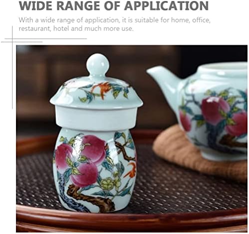 Decoração vintage decoração decoração cerâmica decoração de cerâmica bule tampa de bule de chá de chá de chá de chá