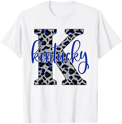 Kentucky Ky Leopard State of Kentucky Home Sweet Home Gift T-shirt