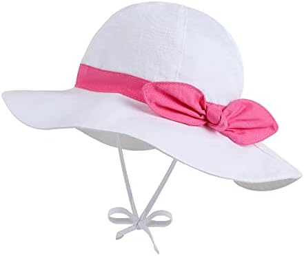 Fynnsure Baby Sun Hat UPF 50+ Criança Sun Hat Infant Protection Summer Summer Hat Summer Praia Chapéus para meninas