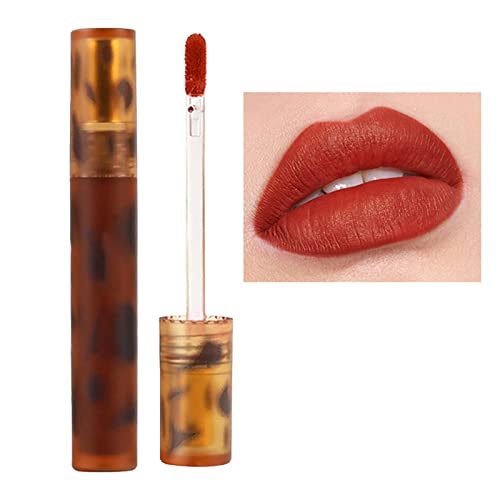 Xiahium glitter brilho gloss lips lips maquiagem vendente de maquiagem duradoura hidratante veludo brilho âmbar líquido batom vermelho