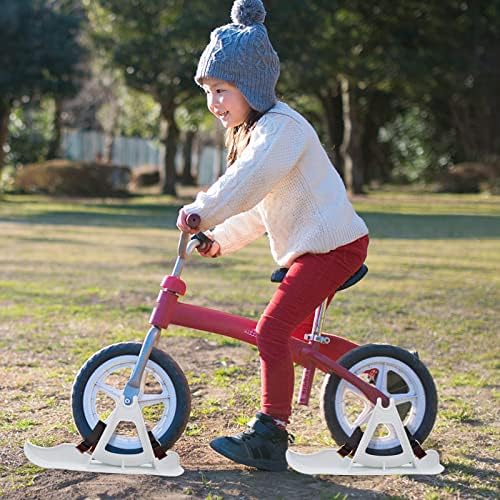 ABAODAM 1 Conjunto de crianças Bike Stand Snowboard Shape Bike Rack para atividades ao ar livre-