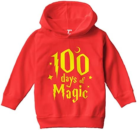 TCOMBO 100 Days of Magic - 100º dia escolar Criança/lã juvenil Hoodie