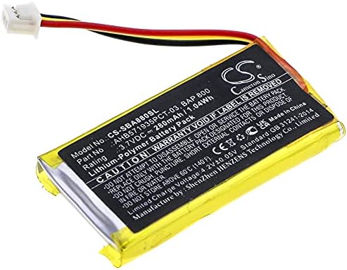 3,7V BAP 800 AHB571935PCT-03 CP-SN800 Substituição de bateria para Sennheiser Flex 5000 Conjunto 880 Rs 5000