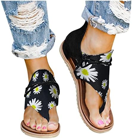 Kaause chinelos para mulheres abertas, sandálias planas femininas sandálias de flop sandálias de tanga elegante sapatos de verão