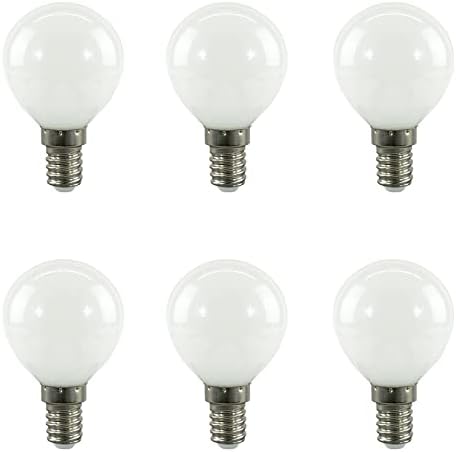 YDJOO E12 G45 Lâmpada de lâmpada LED 3W Vaidade do globo lâmpadas de 30 watts Bulbo de substituição Branco natural 4000k redonda