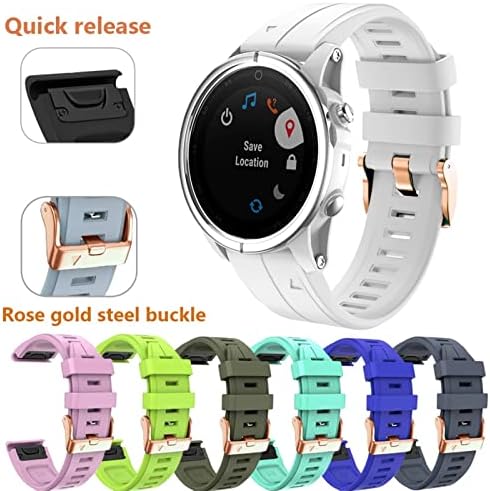 Vbwva Smart Watch Band Strap para Garmin Fenix ​​7s/5s/5s Plus/6s/6s Pro Quickful EasyFit D2 Delta S Silicone 20mm Bracelete