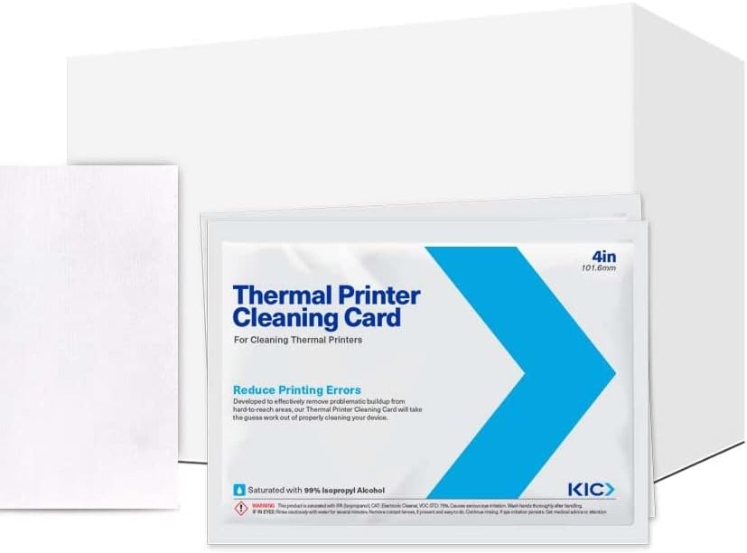 Kit de manutenção e reparo de Ubicon para impressoras térmicas para limpar impressoras de etiquetas de remessa; Inclui