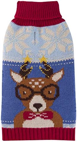 Petcee Turtleneck Dog Sweater, roupas de inverno de cachorro quente, blusas de cachorro para cães grandes médios, tamanho