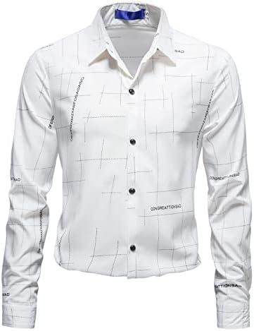Camisas de treino masculinas de outono masculino de inverno solto camisetas de algodão casual de algodão solto Blusa impressa