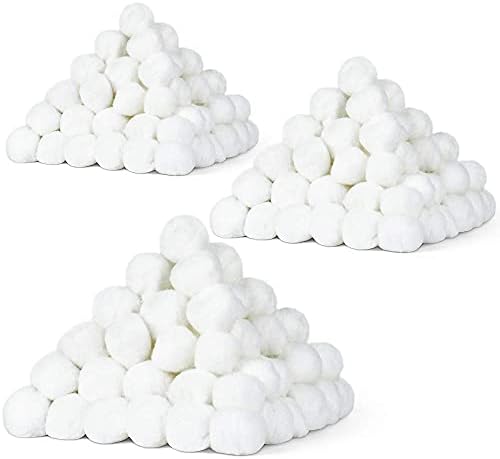Decorrack 1200 mini bolas de algodão para maquiagem, remoção de esmaltes, salões de unhas, multifuncional, feitos de algodão