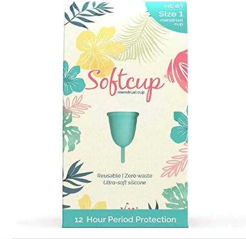 Softcup Menstrual Cup Reutilable Cup e Softcup Wash pacote de limpador de copo menstrual