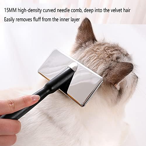 Escova de cachorro flydem pincéis de limpeza de gato para cães Dematting Tools para derramamento de cabelo curto para massagem para