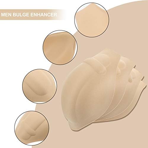 Soimiss 4pcs Men amplia a proteção contra proteção contra esponja da almofada frontal